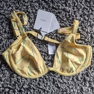 Onia NWT Confetti Bikini Swim Top M